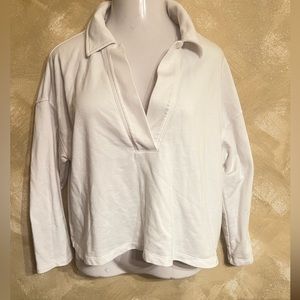 New with no tag Banana  Republic collar shirt sz L